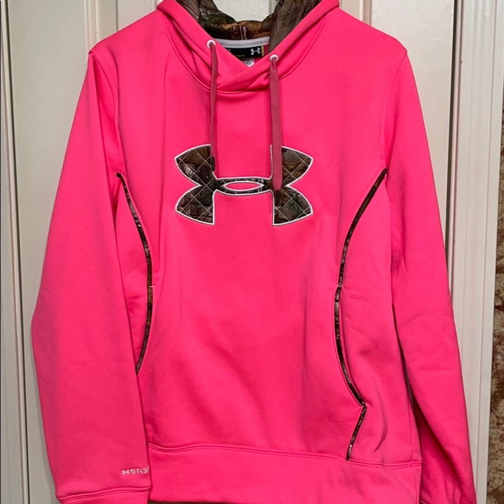 Pink hoodie